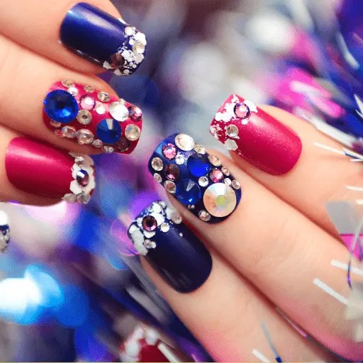 21St Birthday Nails
